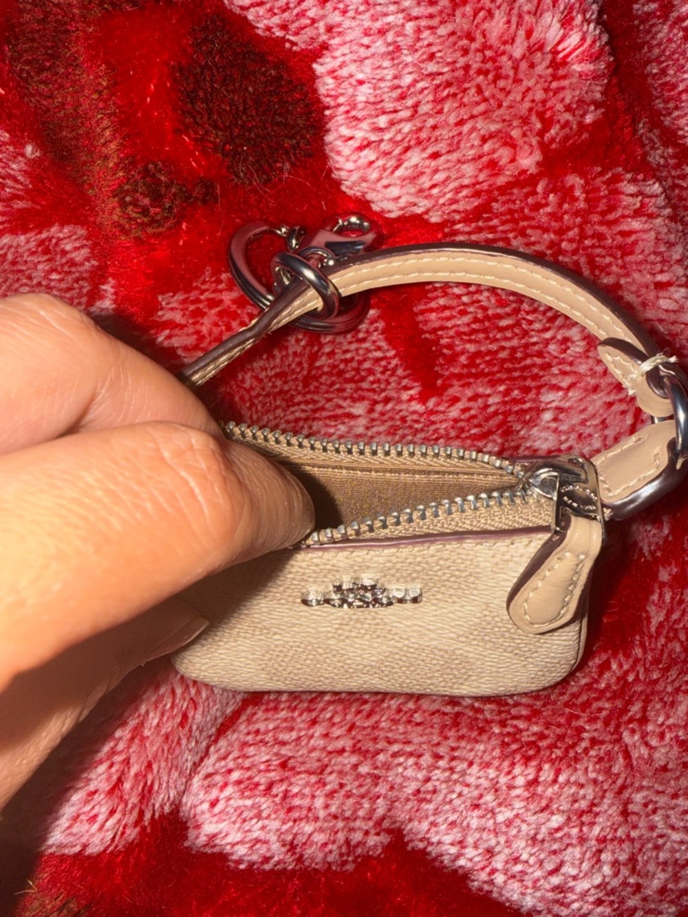 Coach mini Nikita Charm with Silver Hardware - Picture 6 of 6